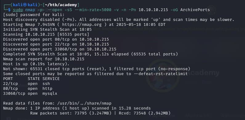 nmap