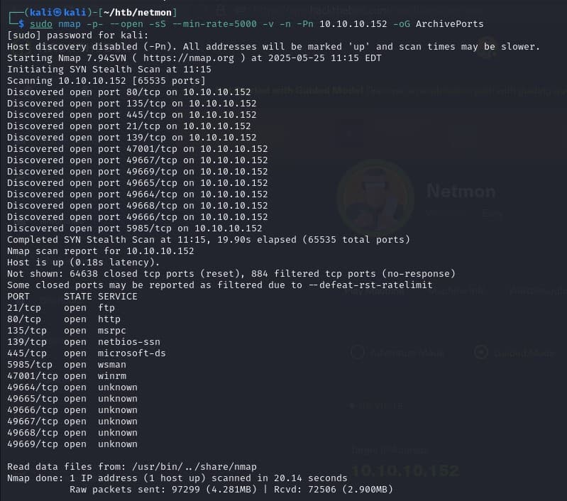 nmap