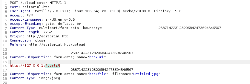 Burpsuite port