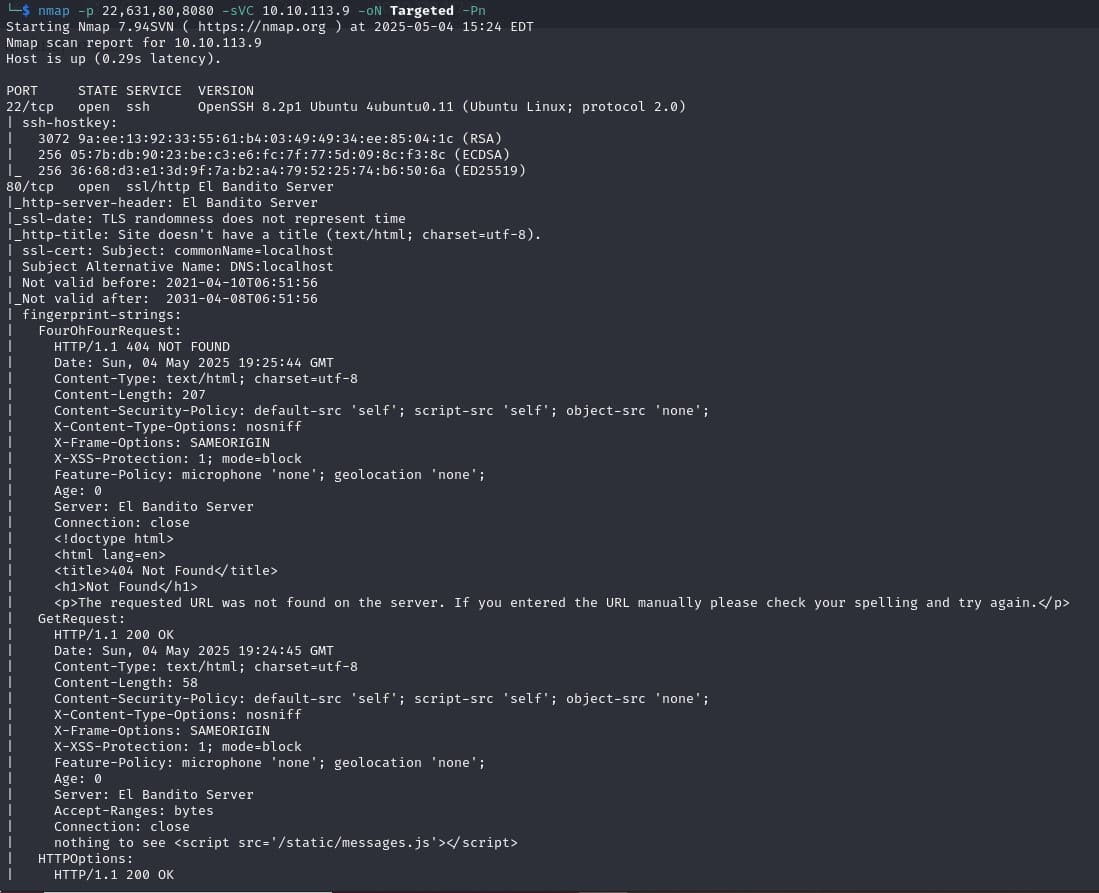 nmap ports
