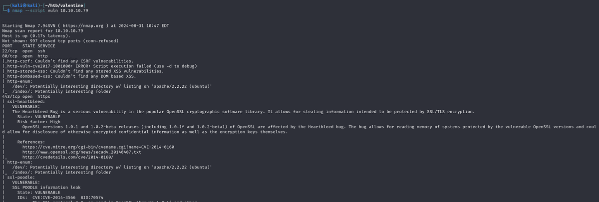 nmap vulnerabilidades