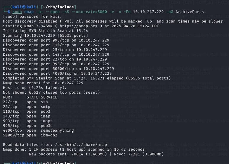 nmap