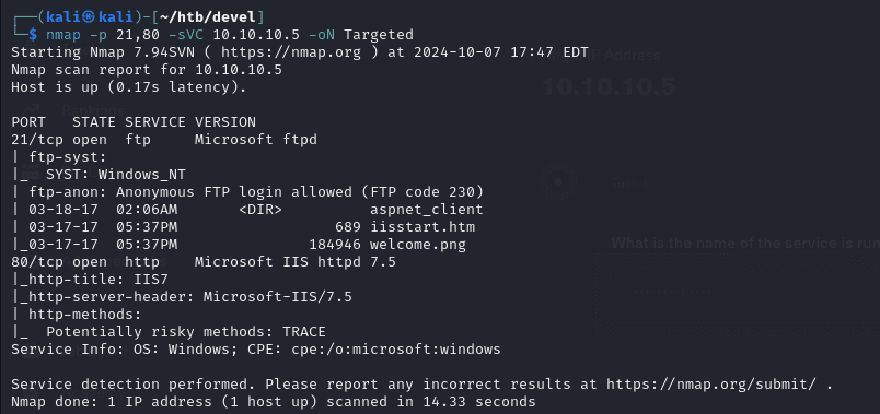 nmap puertos abiertos