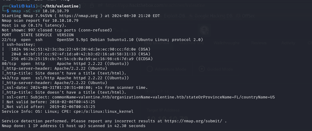 nmap