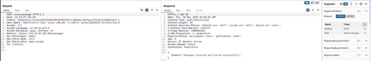 send message http1.1