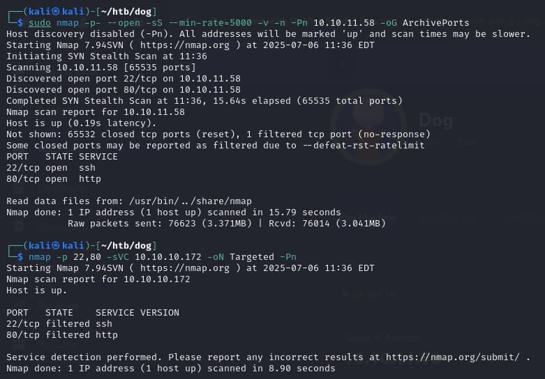 nmap