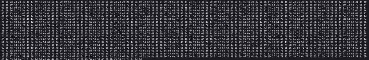 hexadecimal