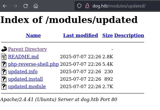 updated url