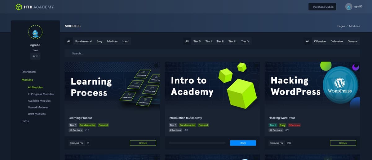 courses