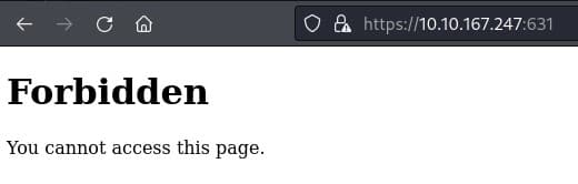 err sin acceso