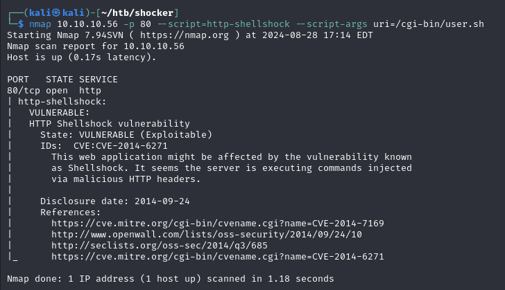 nmap vulnerability