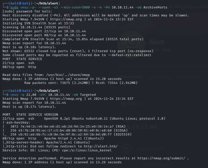 nmap